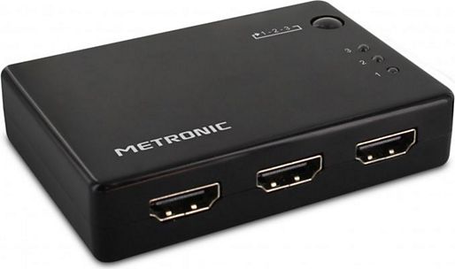 Câble Ethernet METRONIC Switch HDMI 3 ports