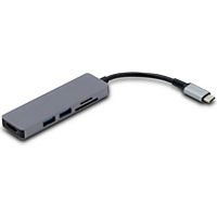 METRONIC Adaptateur USB-C  5 en 1 HDMI, 2 x USB-A