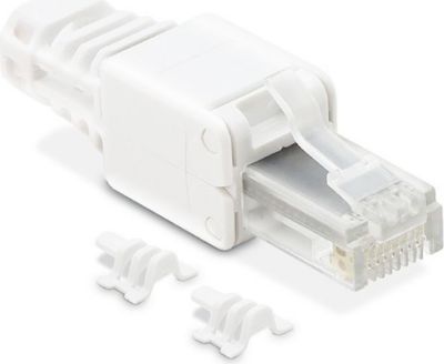 Câble Ethernet METRONIC Fiche RJ45 sans outil (lot de 2)