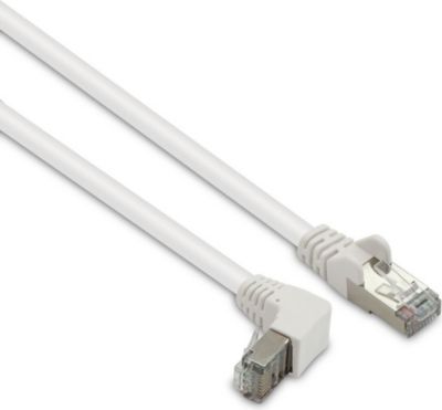 Veetop Cable Ethernet Rj45 Plat Cat 7 Câble De Réseau 10 Gigabit/s 1,5m  Blanc : : Informatique