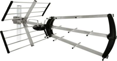 Antenne extérieure METRONIC Antenne dépliable 20 dB avec filtre 4G