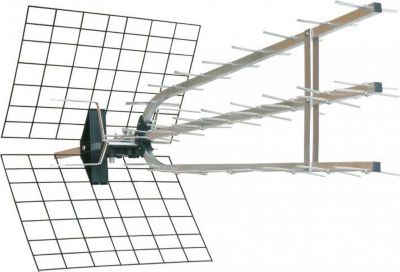 Antenne extérieure METRONIC Antenne d'extérieur trinappe amplifiée 4