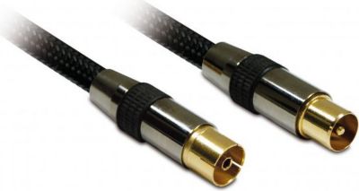 Câble Ethernet METRONIC Câble TV premium coax. 9,52 mm dorées mâ