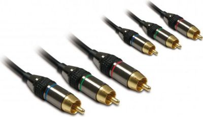 Câble Ethernet METRONIC Câble vidéo premium YUV 3 RCA mâle/mâle