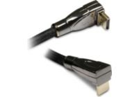 METRONIC Cordon HDMI coudé avec Ethernet