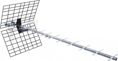 Antenne extérieure METRONIC Antenne d'extérieur 20 dB à fiche F