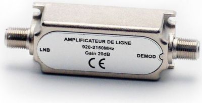 Metronic 440141 Boitier Amplificateur de ligne 20 dB 920 2150 MHz