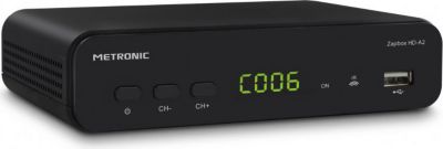 Décodeur TNT METRONIC Décodeur TNT Zapbox HD-A2 avec afficheur Décodeur TNT METRONIC Décodeur TNT Zapbox HD-A2 avec afficheur