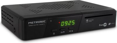 Décodeur TNT METRONIC Décodeur satellite terbox HD PVR Ready p