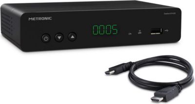 OPTEX Decodeur TNT HD DVB-T2 Double Tuner HEVC Recepteur 2 Tuners ❘ Bricoman