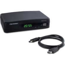 Décodeur TNT METRONIC Adaptateur TNT HD avec port USB Zapbox H