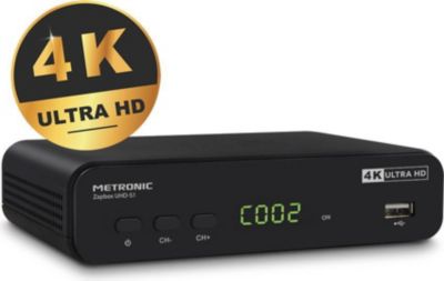 Décodeur TNT METRONIC Décodeur TNT Zapbox UHD-S1 4K