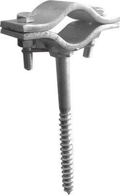 METRONIC Fixation Collier de tire-fond pour mâts