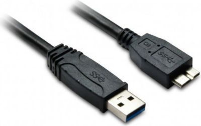 Câble Ethernet METRONIC Câble micro USB /USB-A 3.0 - 1,8 m - noi