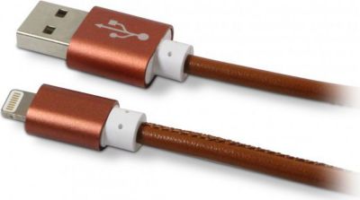 METRONIC Câble lightning cuir 1m