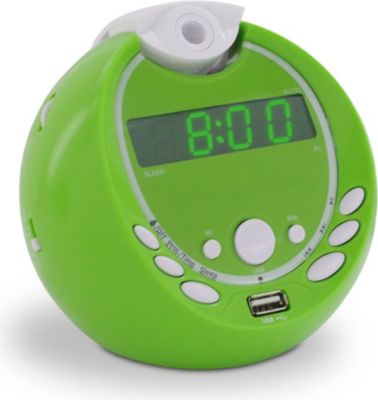 Réveil METRONIC Réveil MP3 Gulli vert