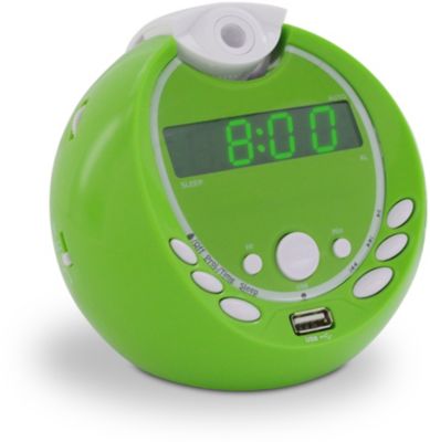 Réveil METRONIC Réveil MP3 Gulli vert