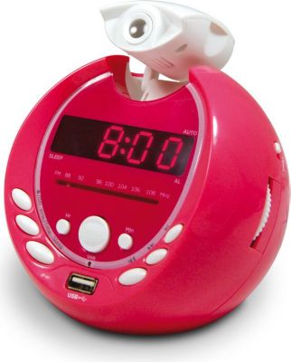 Radio réveil METRONIC Radio réveil MP3 Gulli - Rose