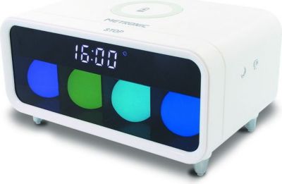 Réveil METRONIC Réveil avec chargeur sans fil par induct