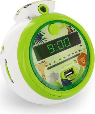 Radio réveil METRONIC Radio-réveil Jungle FM USB projection do