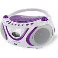 Lecteur CD METRONIC Lecteur CD Pop Purple MP3 avec port USB,