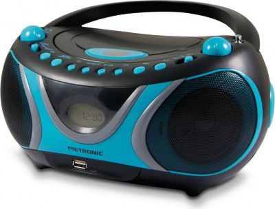 Lecteur CD Radio Céleste Bluetooth, MP3 avec port USB, Lecteur
