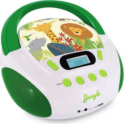 Lecteur CD METRONIC Lecteur CD MP3 Jungle enfant avec port U