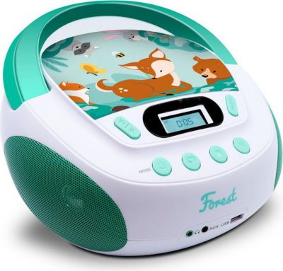 Lecteur CD METRONIC Lecteur CD MP3 Forest enfant avec port U