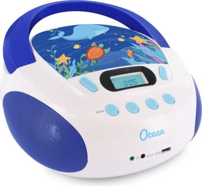 Lecteur CD METRONIC Lecteur CD MP3 Ocean enfant avec port US