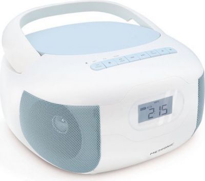 Radio CD METRONIC Lecteur CD Radio Céleste Bluetooth, MP3