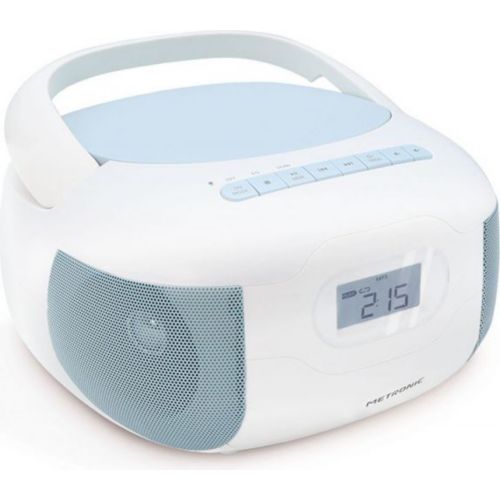 Radio CD METRONIC Lecteur CD Radio Céleste Bluetooth, MP3