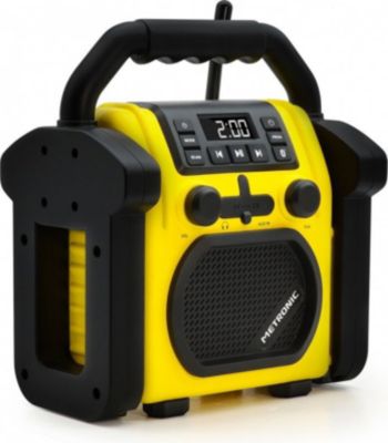 Radio FM METRONIC Radio de chantier Billy FM, Bluetooth, b