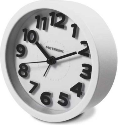 Réveil METRONIC Réveil classique blanc