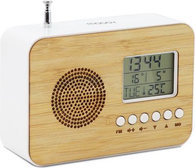 Radio réveil MOOOV Bamboo Voyage
