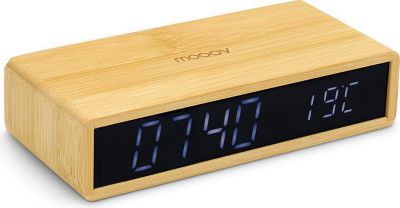 Réveil MOOOV Bamboo écran LED