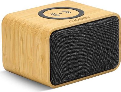 Enceinte portable MOOOV Bamboo Chargeur Induction