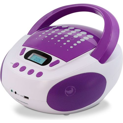Lecteur CD Enfant Portable avec Bluetooth, Radio FM Portable