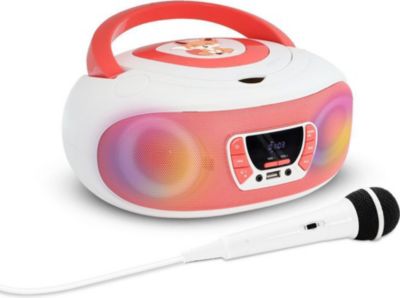 Radio CD MOOOV Lecteur CD Kino karaoké avec micro, effe