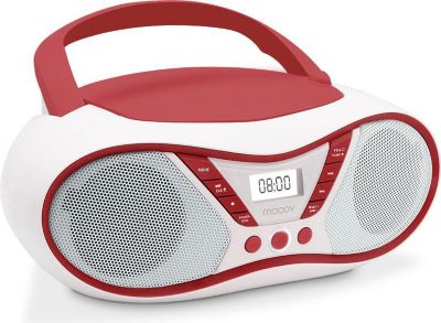 Radio CD MOOOV Lecteur CD Cherry avec radio FM et port