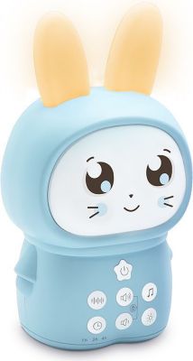 Veilleuse MOOOV Lapin Flocon avec bruits blancs - bleu