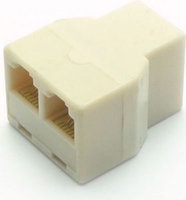 Câble Ethernet METRONIC Adaptateur RJ11 fem./2 RJ11 fem.