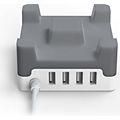 Chargeur secteur METRONIC Station recharge rapide 4 USB