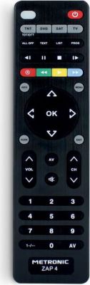 METRONIC Télécommande universelle 4 en 1 pour box