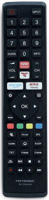 METRONIC Télécommande pour TV Hisense