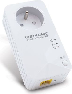 CPL Filaire METRONIC Prise CPL netsocket 600 prise gigogne