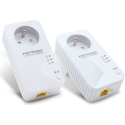 STRONG Pack CPL 600 Mbps et 1 CPL WiFi Prise filtrée et port Ethernet - CPL  - Achat & prix