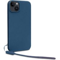 Coque avec cordon MOOOV iPhone 15 Plus Bleu