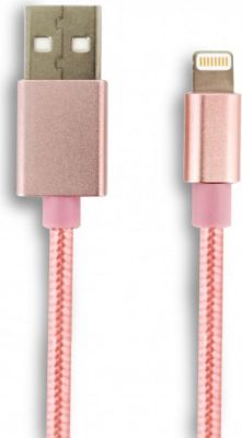 Câble Ethernet MOOOV Câble MFI / USB-A nylon pour iPhone iPad