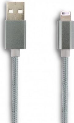Câble Ethernet MOOOV Câble MFI nylon / USB-A pour iPhone iPad