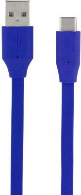 Câble Ethernet MOOOV Câble USB-C /USB-A plat 1 m - bleu